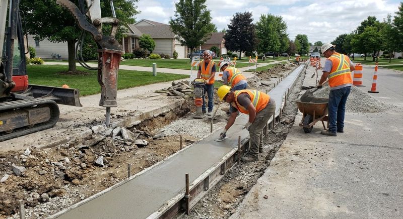 Cement Curbing Installation in Honolulu, HI